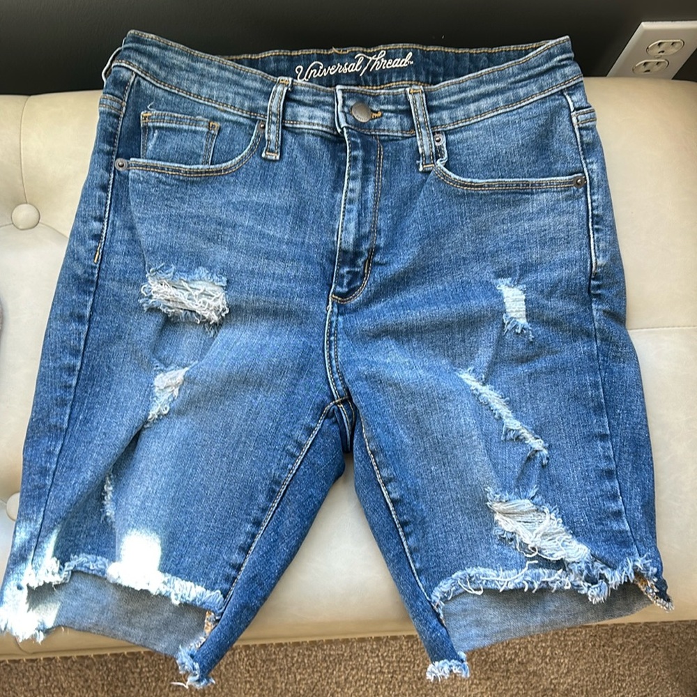 Denim stylish shorts size 8/29R